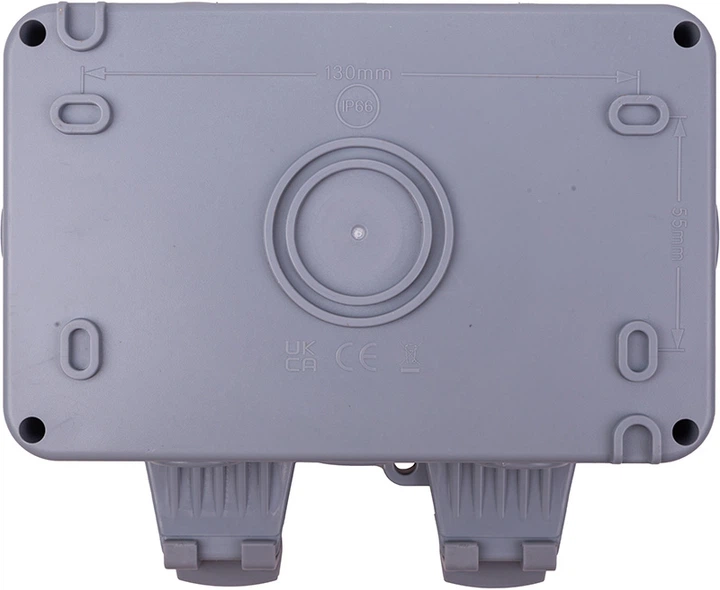 Gniazdko HiSmart podwójne wodoodporne EU IP66 (EL240180) - obraz 5