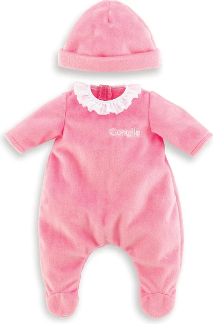 Piżama dla lalek Corolle Mon Grand Poupon z kapeluszem Różowa 36 cm 5610468 (4062013141138) - obraz 2