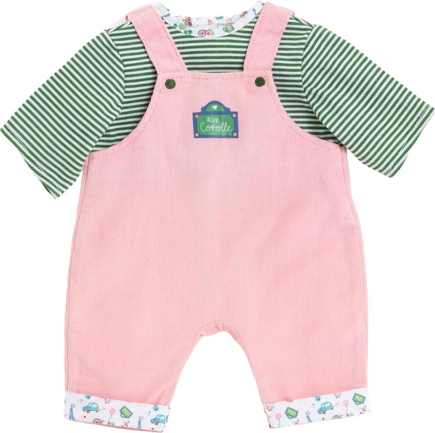 Zestaw ubrań dla lalek Corolle Weekend in Paris Kombinezon + Koszulka 42 cm 5610761 (4062013160184) - obraz 2