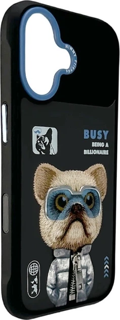 Панель Nimmy Cool&Cute 2.0 Dog для Apple iPhone 17 Black (6971080313745) - зображення 3