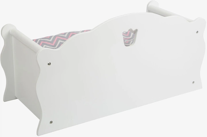 Łóżko dla lalek Small Foot drewniane z szufladą i pościelą 5410407 (4020972120243) - obraz 4