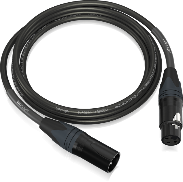 Кабель для мікрофону Behringer PMC-300 XLR F - XLR M 3 м (4033653161350) - зображення 3