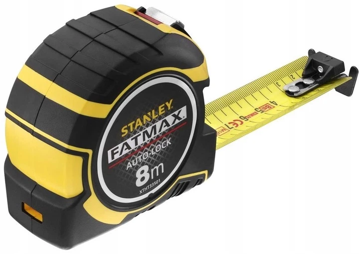 Miara zwijana Stanley FatMax Autolock XTHT0-33501 z odpinanym hakiem 8 m x 32 mm (3253560335014) - obraz 2