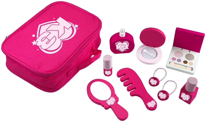 Набір для макіяжу Studio 100 K3 дерев’яний 10 елементів MEK3B2001360 (5414233254089) - зображення 2