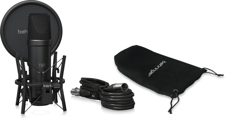 Мікрофон Behringer TM1 набір для запису + аксесуари Чорний (4033653055796) - зображення 9
