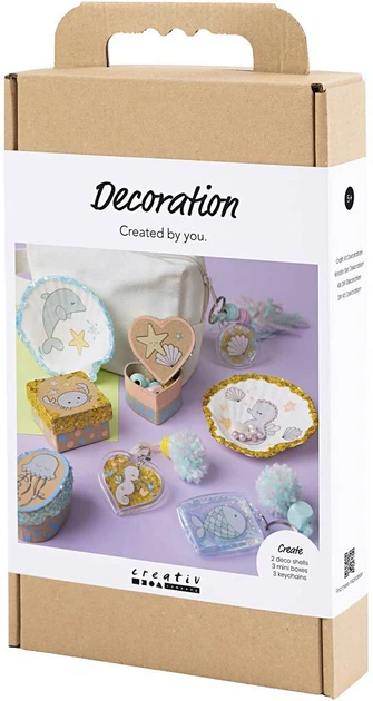 Набір для творчості Creativ Company Mini Hobby мушлі та брелоки 977847 (5712854786898) - зображення 2