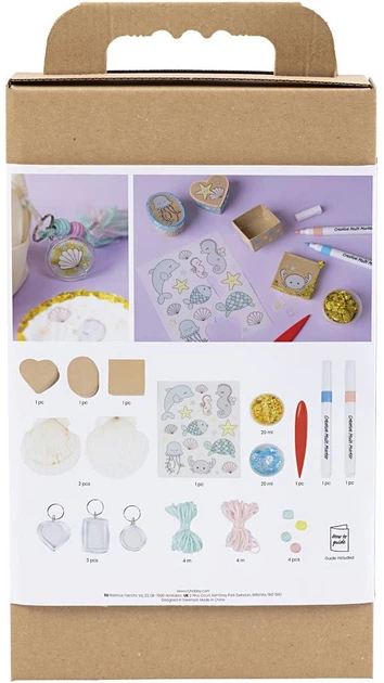 Набір для творчості Creativ Company Mini Hobby мушлі та брелоки 977847 (5712854786898) - зображення 3