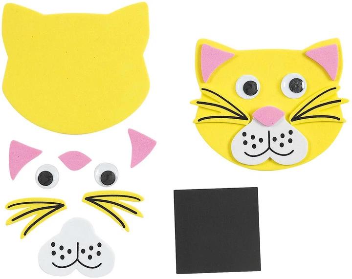 Набір для творчості Colorations пінні мордочки тварин 60 елементів ANIFACE (191487003841) - зображення 3