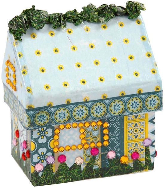Пап’є-маше Creativ Company будинки 4 елементи 26468 (5707167769683) - зображення 4