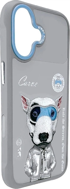 Панель Nimmy Cool&Cute 2.0 Dog для Apple iPhone 17 Gray (6971080313950) - зображення 3