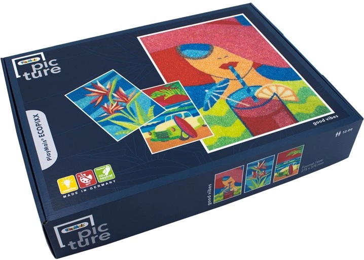 Набір для творчості Playmais Ecopixx Good Vibes 160900 (4041077011625) - зображення 2