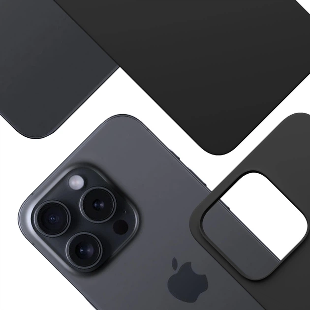 Etui 3MK Hardy MagSilicone do Apple iPhone 16 Pro Graphite (5903108661461) - obraz 3