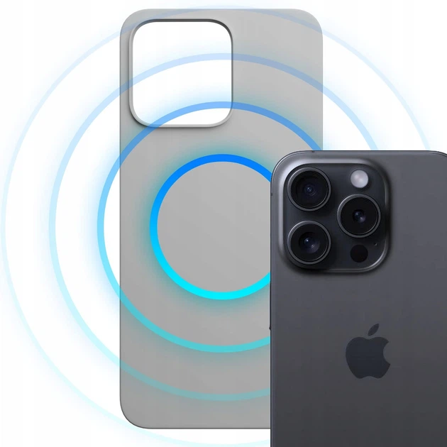 Etui 3MK Hardy MagSilicone do Apple iPhone 16 Pro Max Titanium (5903108661959) - obraz 5