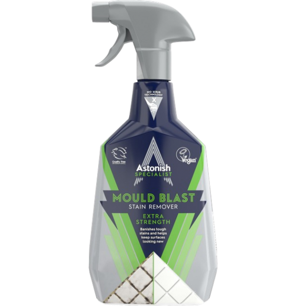 Средство для удаления и предупреждения образования плесени Astonish Mould Blast Stain Remover 750 мл - изображение 2