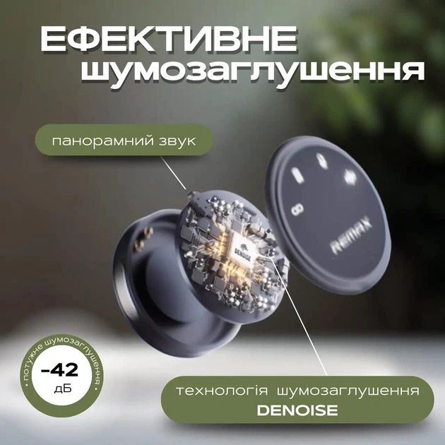 Безпровідний петличний мікрофон Remax K16 Type-C для смартфона - зображення 4