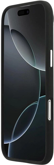 Etui AMG Silicone Oversize Rhombs MagSafe do Apple iPhone Air Black (3666339542153) - obraz 7