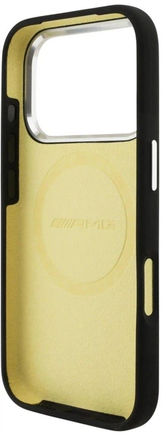 Панель AMG Silicone Oversize Rhombs MagSafe для Apple iPhone 17 Pro Black (3666339542160) - зображення 6