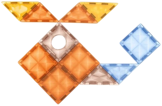 Klocki magnetyczne RICOKIDS 100 elementów RK-766 (5903890617073) - obraz 3