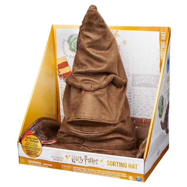 Інтерактивний Сортувальний капелюх із Гаррі Поттера Wizarding World Harry Potter Talking Sorting Hat - Фото 2 Інтерактивний Сортувальний капелюх із Гаррі Поттера Wizarding World Harry Potter Talking Sorting Hat - зображення 2