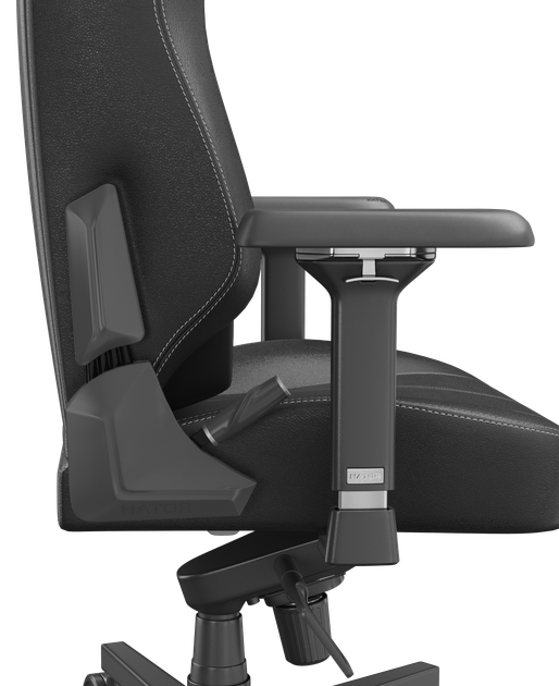 Крісло для геймерів Hator Arc 3 S PU Black (HTC3400S) - зображення 9