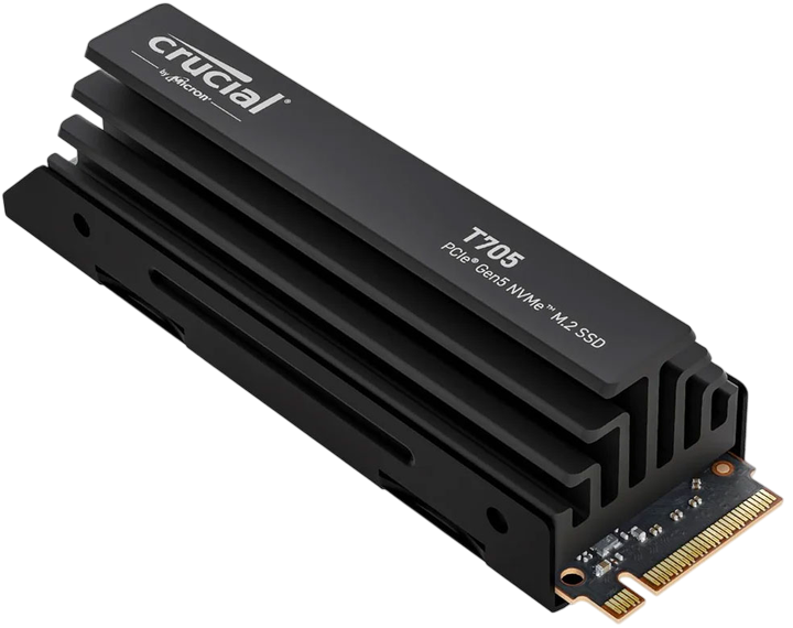SSD M.2 накопичувач Crucial T705 4TB with heatsink (CT4000T705SSD5) Б/В - зображення 2