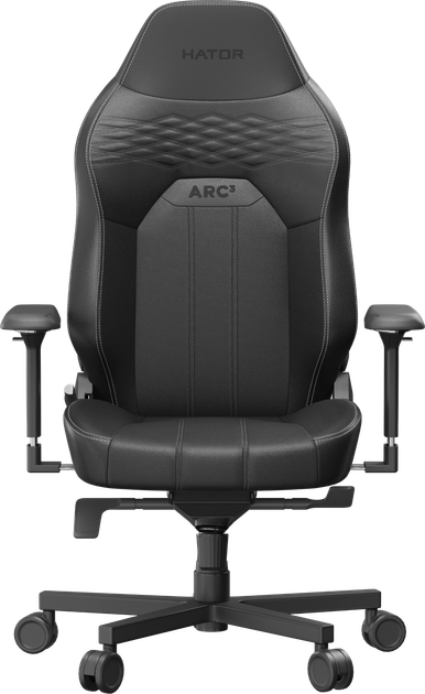 Крісло для геймерів Hator Arc 3 L PU Black (HTC3400L) - зображення 2