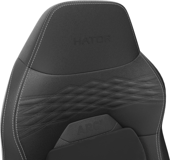 Крісло для геймерів Hator Arc 3 L PU Black (HTC3400L) - зображення 12