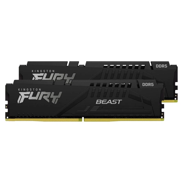 Оперативна пам'ять 32GB (2x16GB) Kingston Fury Beast Black EXPO