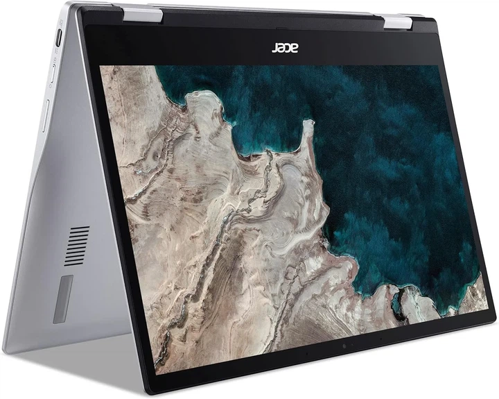 Сенсорний ноутбук 13.3" Acer Chromebook Spin 513 CP513-1H-S64V Qualcomm Snapdragon SC7180 RAM 8GB eMMC 64GB 14год батарея Chrome OS Б/В - зображення 4