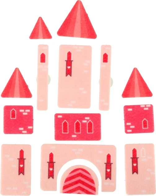 Сенсорна маніпуляційна дошка KIK Montessori валіза-рюкзак Рожева (5903039765375) - зображення 5