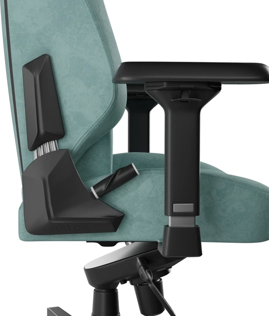 Крісло для геймерів Hator Arc 3 L Velour Turquoise (HTC3443L) - зображення 12