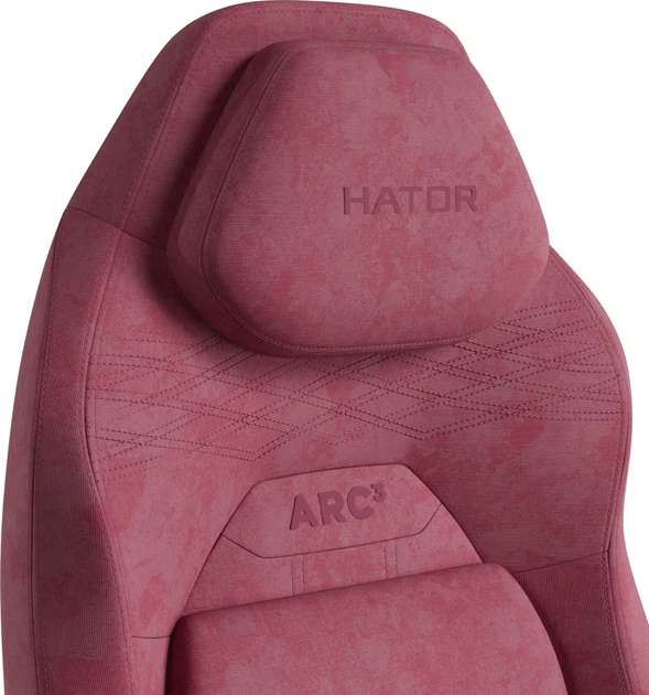 Крісло для геймерів Hator Arc 3 L Velour Orchid Pink (HTC3444L) - зображення 7