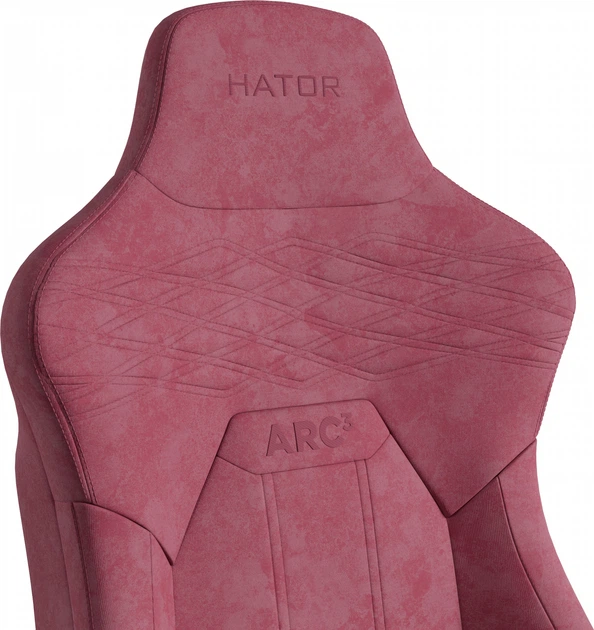 Крісло для геймерів Hator Arc 3 XL Velour Orchid Pink (HTC3444XL) - зображення 5