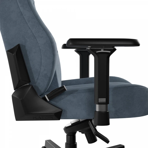 Крісло для геймерів Hator Arc 3 XL Velour Blue (HTC3445XL) - зображення 9