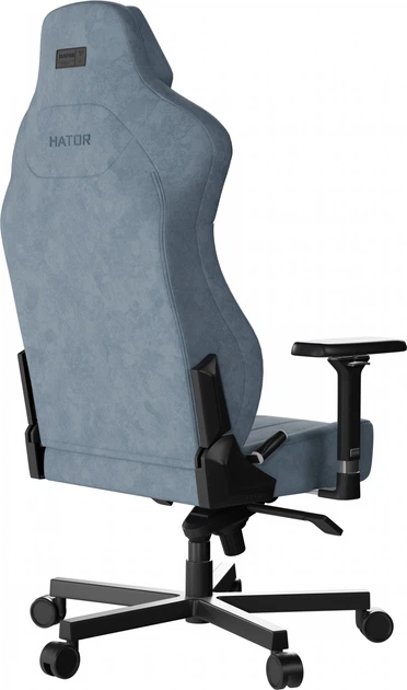 Крісло для геймерів Hator Arc 3 XL Velour Blue (HTC3445XL) - зображення 10