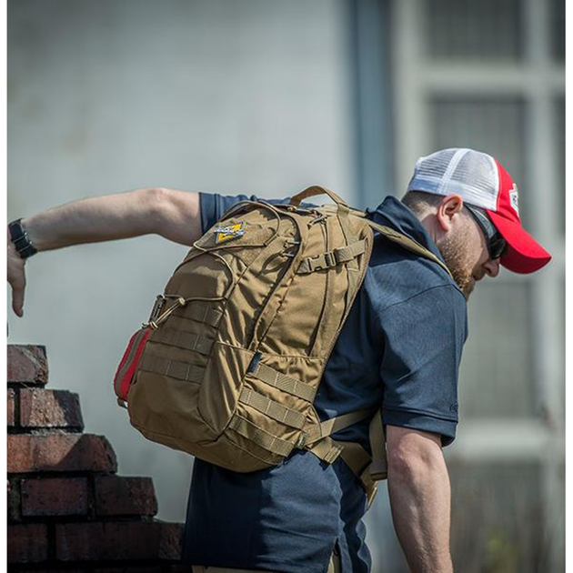 Рюкзак EDC 21л Helikon-Tex Backpack - Nylon Polyester Blend - Melange Grey - зображення 3