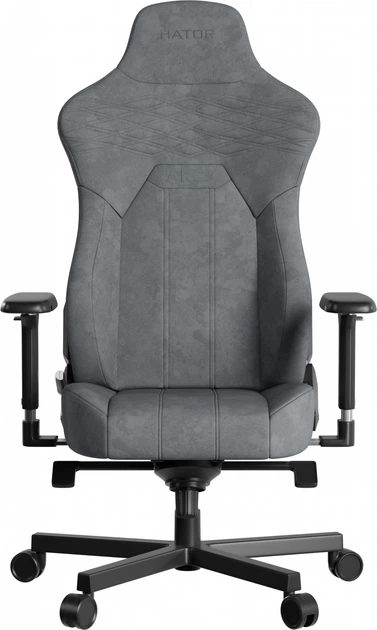 Крісло для геймерів Hator Arc 3 XL Velour Grey (HTC3446XL) - зображення 2