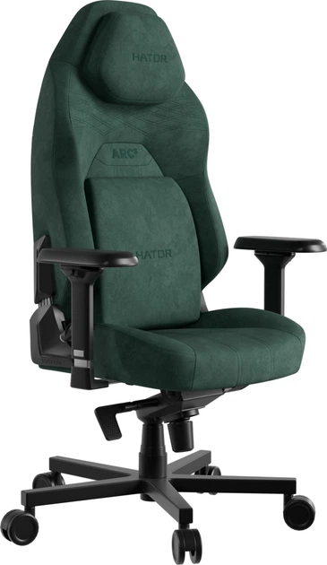 Крісло для геймерів Hator Arc 3 S Velour Emerald (HTC3448S) - зображення 6