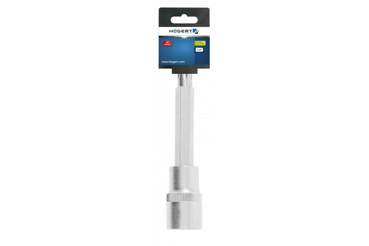 Торцева біта Torx T30 100 мм 1/2 дюйма Hogert для гайкових ключів (HT1S549) - зображення 2