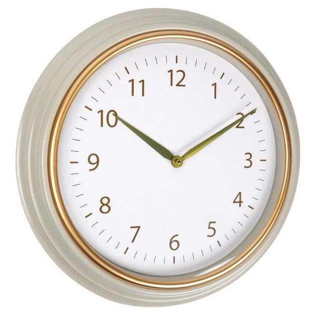 Настінний годинник Vilde 568074 Білий Золотий 50 см (8720573925075) - зображення 2