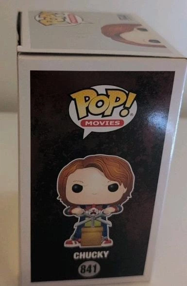 Фигурка Чаки с ножницами и Джеком из коробки из фильма Детские игры ( Child's Play: Chucky ) Funko POP фанко поп 841 9 см - изображение 6