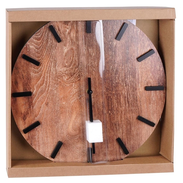 Настінний годинник Vilde 569889 Коричневий 40 см (8720573818438) - зображення 6