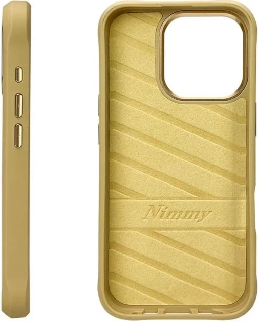 Etui plecki Nimmy Cool&Cute 2.0 Cat do Apple iPhone 16 Pro Khaki (6971080319464) - obraz 2