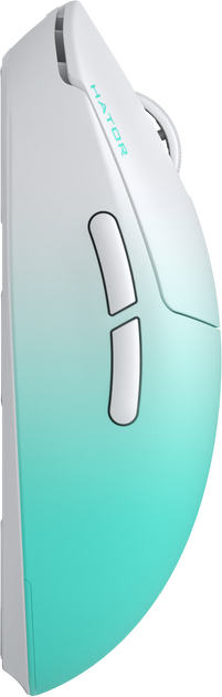 Mysz HATOR Quasar 3 Ultima 8K Wireless White-Mint Gradient ( HTM761) - obraz 4