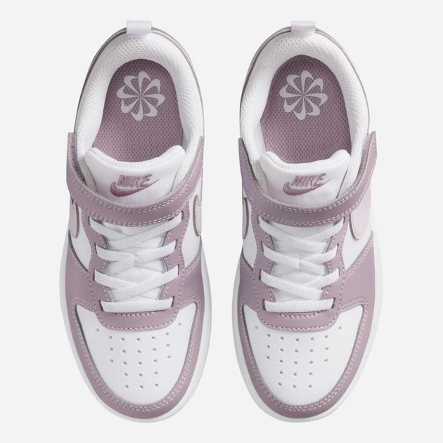 Дитячі кеди для дівчинки Nike Court Borough Low Recraft (Ps) DV5457-134 31.5 (13.5US) Білі (198484294036) - зображення 4