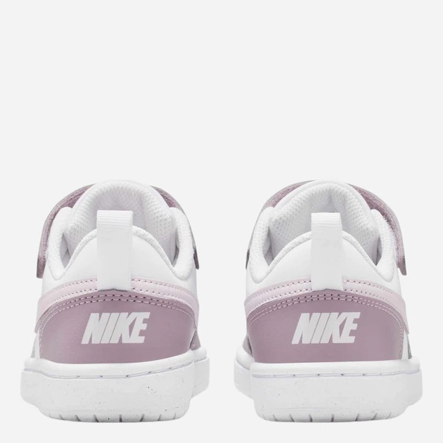 Дитячі кеди для дівчинки Nike Court Borough Low Recraft (Ps) DV5457-134 31.5 (13.5US) Білі (198484294036) - зображення 5
