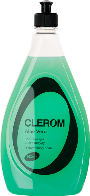 Засіб для миття посуду Clerom Aloe Vera 950мл