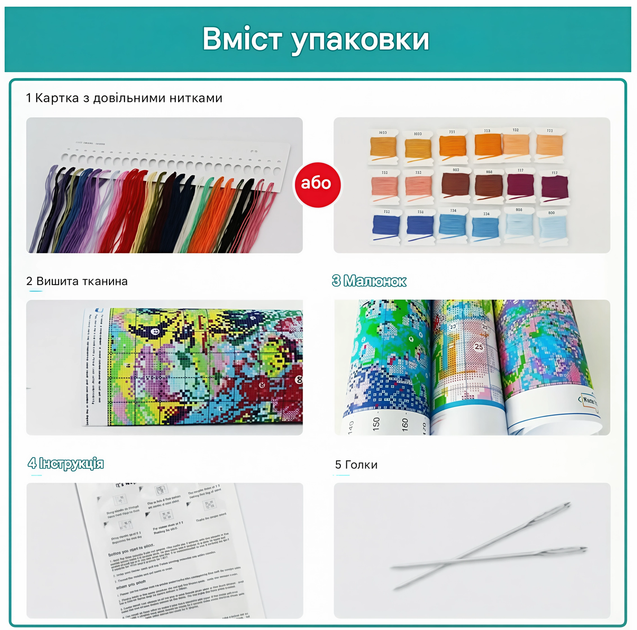 Набор для вышивки крестом JOZYSH "Элегантная женщина в саду" 40х40 см, 14CT, нанесен рисунок - изображение 6