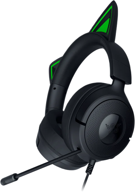 Słuchawki Razer Kraken Kitty V3 X Wired Black (RZ04-05350200-R3M1) - obraz 2