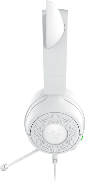 Słuchawki Razer Kraken Kitty V3 X Wired White (RZ04-05350300-R3M1) - obraz 4